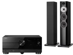 Kino domowe Yamaha RX-A4A (czarny) + 704 S3 (czarny)