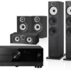 Kino domowe Yamaha RX-A2A (czarny) + 603 S3 (czarny) + 607 S3 (czarny) + HTM6 S3 (czarny)