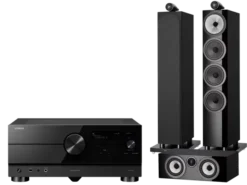 Kino domowe Yamaha RX-A4A (czarny) + 702 S3 + HTM72 S3 (czarny)