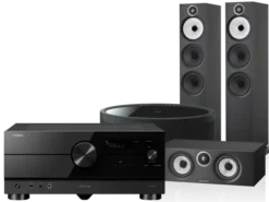 Kino domowe Yamaha RX-A4A (czarny) + 603 S3 + HTM6 S3 + MusicCast 50 (czarny)