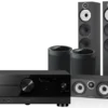 Kino domowe Yamaha RX-A2A (czarny) + 603 S3 + HTM6 S3 + 2x MusicCast 20 (czarny)