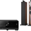Kino domowe Yamaha RX-A4A (czarny) + 703 S3 (mokka)