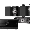 Kino domowe Yamaha RX-A4A (czarny) + 705 S3 + 706 S3 + HTM71 S3 (czarny)