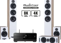 Kino domowe Yamaha RX-A2A + Debut Reference F5 + Debut Reference B6 + Debut Reference C5