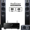 Kino domowe Yamaha RX-A2A + Debut Reference F5 + Debut Reference C5 + 2x MusicCast 20