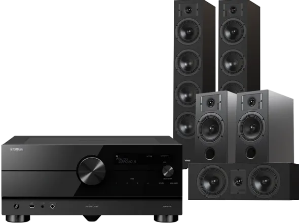 Kino domowe Yamaha RX-A6A + Diva 6 + 3 + 7