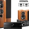 Kino domowe Yamaha RX-A2A + Tesi 561 + Tesi 241 + Tesi 761 Orzech