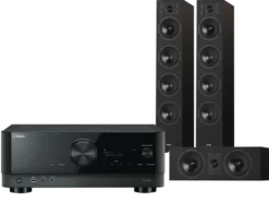 Kino domowe Yamaha RX-V6A (czarny) + Diva 6 + 7 (czarny)