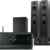 Kino domowe Yamaha RXV-6A (czarny)+ Diva 5 (czarny) +Diva 7 (czarny) + Basso 880 (czarny)