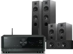 Kino domowe Yamaha RXV-6A (czarny)+ Diva 5 (czarny) +Diva 3 (czarny) + Diva 7 (czarny)