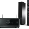 Kino domowe Yamaha RX-V4A (czarny) + Tesi 6 (czarny)