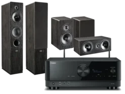 Kino domowe Yamaha RX-V6A (czarny) + Tesi 561 (czarny) + Tesi 241 (czarny) + Tesi 761 (czarny)