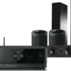 Kino domowe Yamaha RX-V6A (czarny) + Tesi 6 + 7 + 2 x MusicCast 20 (czarny)