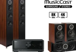 Kino domowe Yamaha RX-V6A + Debut Reference F5 + Debut Reference B6 + Debut Reference C5