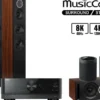 Kino domowe Yamaha RX-V4A + Debut Reference F5 + Debut Reference C5 + 2x MusicCast 20