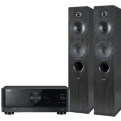 Kino domowe YAMAHA RX-V4A + INDIANA Line Tesi 561 Czarny
