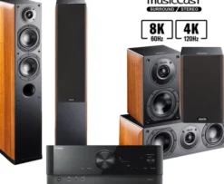 Kino domowe Yamaha RX-V4A + Nota 550 X + Nota 740 X + Nota 240 X