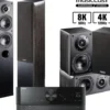 Kino domowe Yamaha RX-V4A + Nota 550 X + Nota 740 X + Nota 240 X Czarny