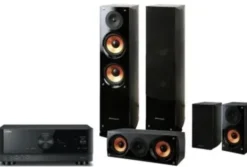 Kino domowe Yamaha RX-V4A +  Pure Acoustics NOVA 8 NOVA 6 czarny