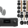 Kino domowe Yamaha T758 V3i (czarny) + Diva 6 + 3 + 7 (dąb) + RD 260