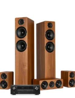 Kino domowe Zestaw kina domowego 5.0: Denon AVC-S670H + Wilson SCENIX, Czarny