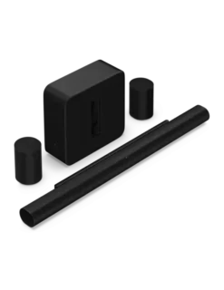 Kino domowe Zestaw Sonos Arc Ultra — Kino domowe z Sub 4 i 2 Era 100, Dolby Atmos, Kolor: Czarny