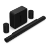 Kino domowe Zestaw Sonos Arc Ultra — Kino domowe z Sub 4 i 2 Era 100, Dolby Atmos, Kolor: Biały