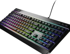 KLAWIATURA DLA GRACZY GENESIS RHOD 530 RGB US PODŚWIETLENIE GAMINGOWA PROGRAMOWALNA  NKG-2332