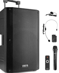 Kolumna mobilna PORT VSA500-BP 12" Combi Vonyx one size