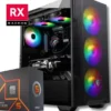 Komfig RYZEN 5 RX 7600 16GB DDR4 500GB M2 Gamingowy GAMER CORE Ryzen 5 RX 7600 16/500