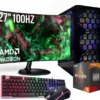 Komputer Adronix ZESTAW GAMER MASTER RYZEN 5 16GB RX 580 +MONITOR 27" 100Hz 18238346037