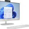 Komputer All in One 24-cr0252nh / A0CQ4EA / Intel i5-13 / 16GB / SSD 512 GB / Intel Xe / FullHD / FreeDos / Biały