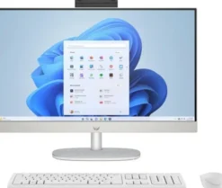 Komputer All in One HP 24-cr0073nf / B43R6EA / Intel Core i3-N300 / 16GB / SSD 1TB / Intel UHD / FullHD / Win 11 Pro / Biały