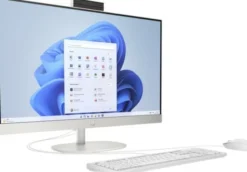Komputer All in One HP 27-cr1000ng / A45F5EA / Intel Ultra 5 / 16GB / SSD 1TB / Intel UHD / FullHD / Dotyk / Win 11 / Biały