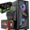 Komputer BSG Striker V13 AMD Ryzen 5 NVIDIA GeForce RTX 3050 32GB DDR4 1000GB SSD Windows 11