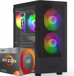 Komputer BSG Venom V7 AMD Ryzen 5 AMD Radeon RX Vega 11 16GB DDR4 512GB SSD Windows 11