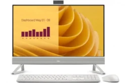 Komputer Dell 27 All-in-One EC27250 Win11Pro 7-150U/16GB/1TB/27.0 FHD Touch/GeForce MX 570A/Cam/WLAN + BT/Backlit Kb/3Y ProSupport