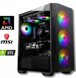 KOMPUTER GAMINGOWY RYZEN 5 RTX 4060 16GB DDR4 500GB M2