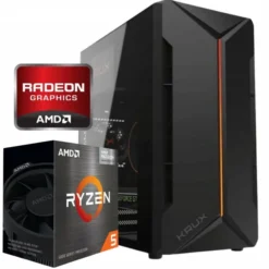 Komputer Gamingowy RYZEN 5 RX VEGA 11 16GB DDR4 500GB M2