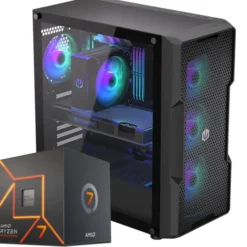 Komputer Gamingowy Ryzen 7 7800X3D RTX 5070Ti 32GB DDR5 2TB M2 Na Prezent