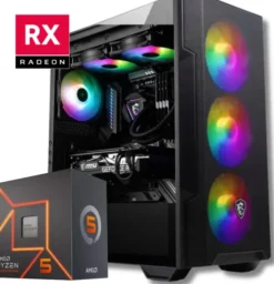 Komputer Komfig KOMPUTER RYZEN 5 RX 9060 XT 16GB DDR4 1TB M2