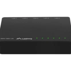 LANBERG Switch gigabitowy 5-portowy DSP2-1005-12V Lanberg DSP2-1005-12V