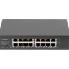 Lanberg Switch Rack 10' 19' 16 Port 1GB Gigabit