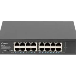 Lanberg Switch Rack 10' 19' 16 Port 1GB Gigabit