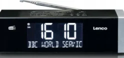 LENCO CR-640BK DAB+/FM Stereo radio budzik z BT i 2x4W RMS