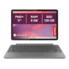 Lenovo Duet Chromebook 11" FHD+ (1920 x 1200), MediaTek Kompanio 838, RAM 8 GB, pamięć 128 GB, ekran dotykowy, chromowany system operacyjny, stojak i klawiatura w zestawie - szary księżyc 83HH001XIX