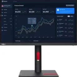 Lenovo ThinkVision T23i-30 (63B2MAT6EU) Czarny