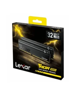lexar Pamięć DDR5 THOR 32GB2*16GB/6000 CL38 czarna LD5U16G60C380V-RGD