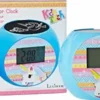 Lexibook Einhorn Unicorn Projektor-Radiowecker, Soundeffekte, Batterien, Blau, RL975UNI