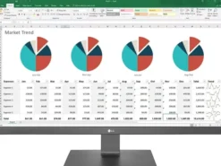 LG Monitor 27" 27UK670P-B